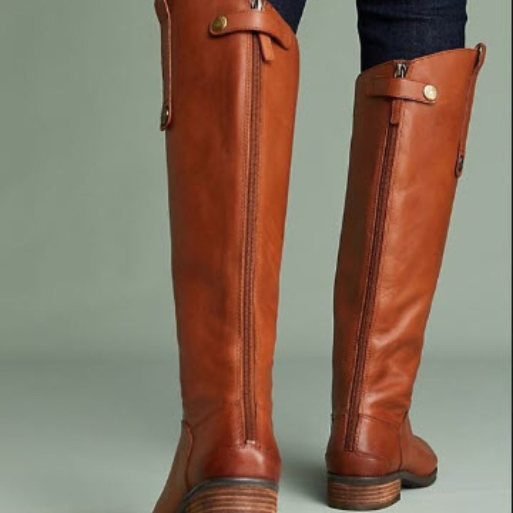 SAM EDELMAN Penny Riding Boots Tall Leather 9